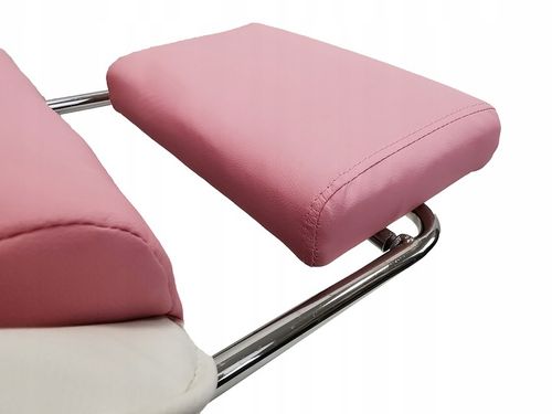 FOTEL GAMINGOWY GRACZA BIUROWY KOMPUTEROWY MASAŻ PODNÓŻEK KG104 RÓŻOWY na Arena.pl