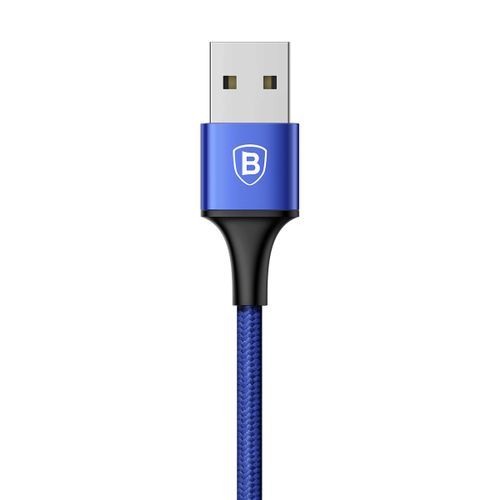 Kabel USB Micro lightning Type-C 3w1 Baseus Rapid niebieski na Arena.pl