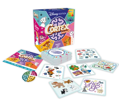 Dynamiczna gra towarzyska Cortex Wyzwania Kto pierwszy rozwiąże łamigłówkę na Arena.pl