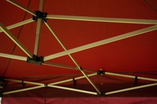 Pawilon ogrodowy rozkładany 3 x 6 m - bordowy na Arena.pl