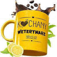 Złoty Kubek Premium Dla Weterynarza Prezent Z Nadrukiem Ze Zdjęciem