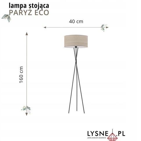 Lampa podłogowa PARYŻ ECO na Arena.pl