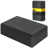 Kostka do jogi 4fizjo YB01 23x15x7,5 cm czarna
