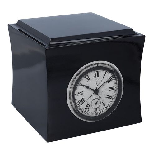 Symboliczna urna z grawerowanym zegarem Czarny/Design1 na Arena.pl