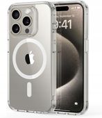 Etui Do iPhone 15 PRO MAX +Szkło 9H WZMACNIANE 360° do MAGSAFE CLEAR CASE