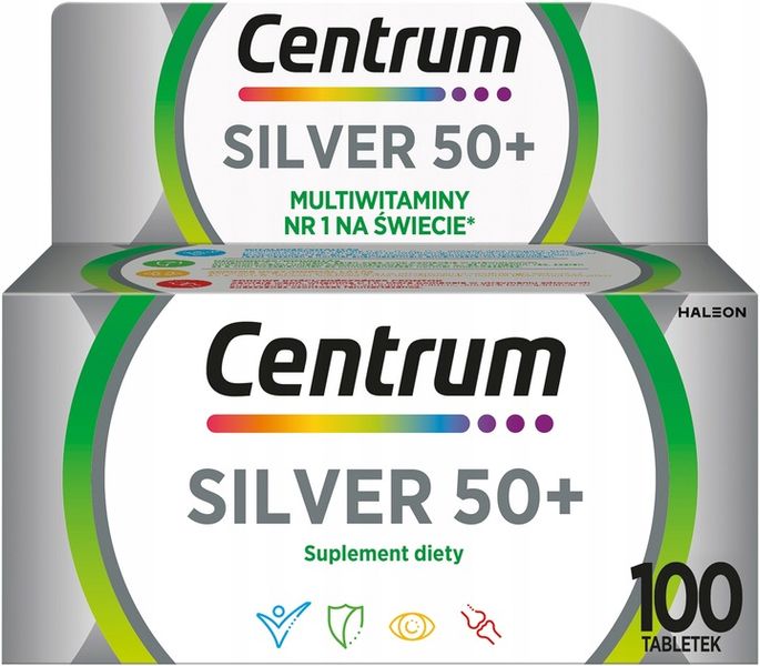 CENTRUM Silver 50+ Formuła Multiefekt, 100 tabl. zdjęcie 2