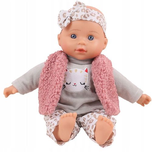 SMILY PLAY Lalka bobas jak żywa interaktywna miękka mówi śpiewa ubranko 32 na Arena.pl