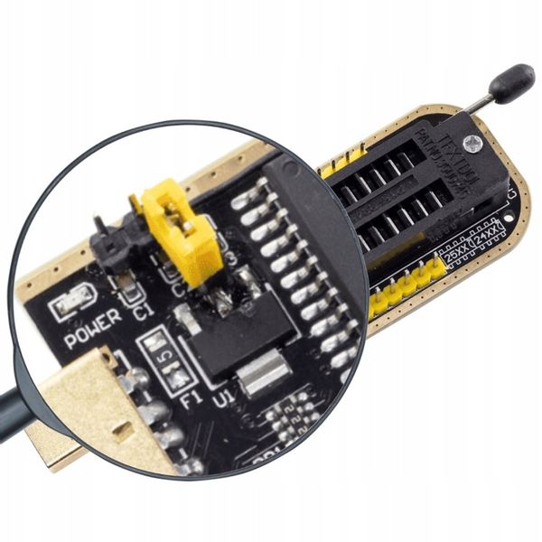 Mega zestaw programator EEPROM i Flash na CH341A pamięci serii 24 25 93 95 zdjęcie 5