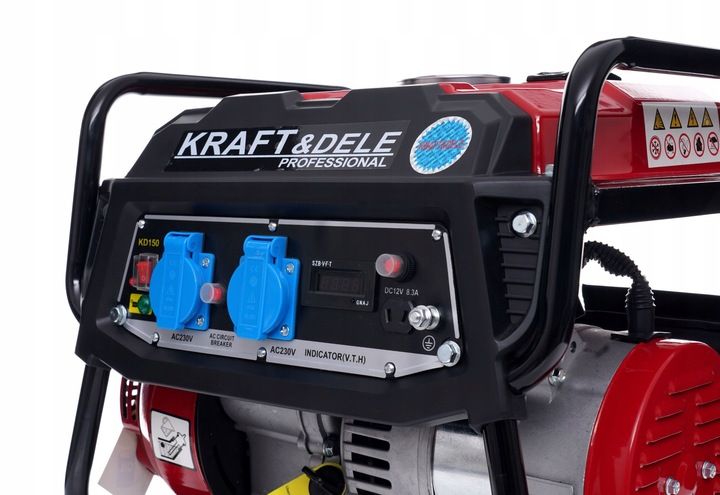 AGREGAT PRĄDOTWÓRCZY GENERATOR PRĄDU 1500W 3KM zdjęcie 2