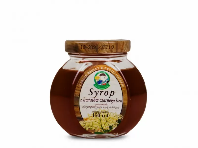 Syrop z bzu Czarnego 150ml zdjęcie 1
