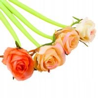 Długopis RÓŻA silikonowy giętki cienkopis płatki