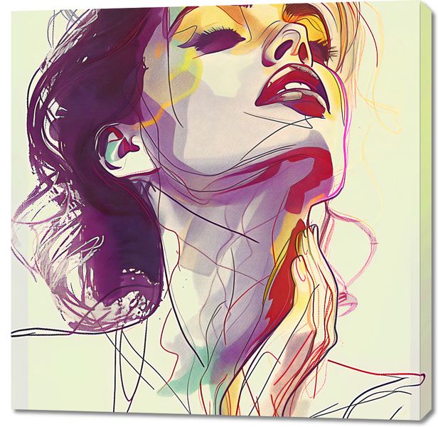 Obraz 100x100cm Płynność zdjęcie 1