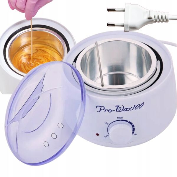 PODGRZEWACZ DO WOSKU W PUSZCE DEPILACJA WOSK MIĘKKI TWARDY DO DEPILACJI PRO zdjęcie 5