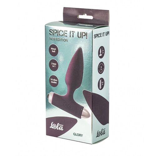 Vibrating Anal Plug Spice it up New Edition Glory Wine red na Arena.pl