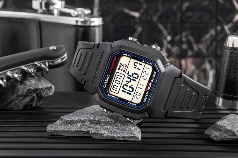 zegarek męski casio w-800h-1aves + box zdjęcie 7