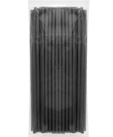 rurki (słomki) łamane wielokrotnego użytku, czarna prosta f-5x21 rw-lcz1