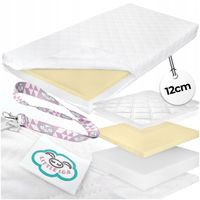 Materac Piankowy Hypoalergiczny pianka Lateksowa średnio - miękki 90x200 cm