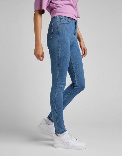 LEE IVY DAMSKIE SPODNIE JEANSOWE LIGHT WASH L32EFAMR W27 L31 na Arena.pl