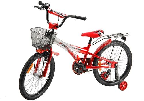 Rower 20 MEXLLER BMX czerwony + koszyk na Arena.pl