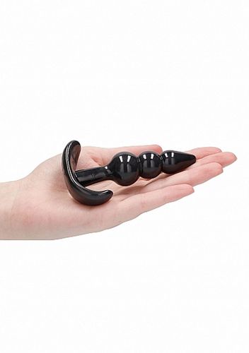 No. 80 - 4-Piece Butt Plug Set - Black na Arena.pl
