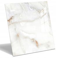 GRES BIAŁY MARMUR PŁYTKI PODŁOGOWE DO ŁAZIENKI SALONU I KUCHNI 60X60 POŁYSK