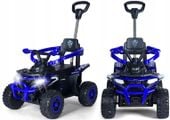 JEŹDZIK Z RĄCZKĄ NA AKUMULATOR DO PROWADZENIA LED 2W1 STAR ATV MILLY MALLY