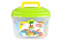 klocki konstrukcyjne plastikowe safari 103el. zabawka designer