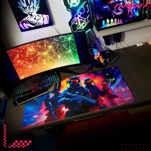 PODKŁADKA POD MYSZ GAMINGOWA Dwa Światy 100x50 TILT XL Dla gracza na Arena.pl