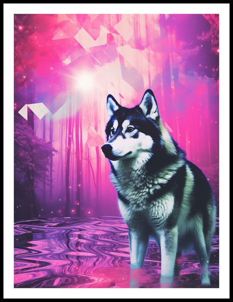 Plakat 60x80cm Wilczy Duch zdjęcie 3