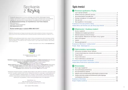 Spotkania z fizyką 7 Podręcznik fizyka klasa 7 szkoły podstawowej 2023-2025 na Arena.pl