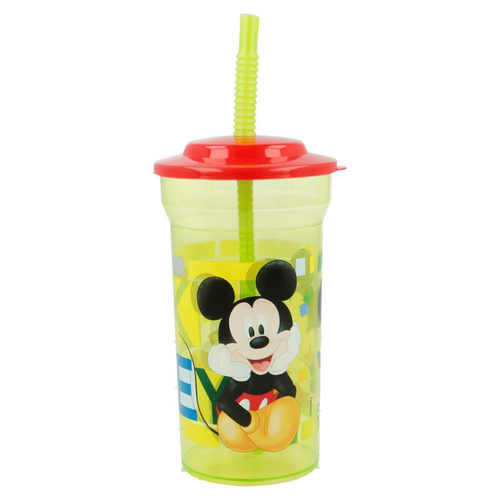 Mickey Mouse - Kubek ze słomką 460 ml na Arena.pl