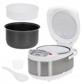 Garnek Do Gotowania Multi-Cooker 6W1 Ryżowar Wolnowar Parowar 3,25L Led