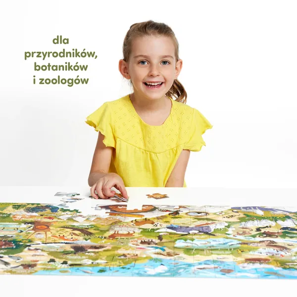 Dzikie puzzle 200 elementów. Parki narodowe zdjęcie 3