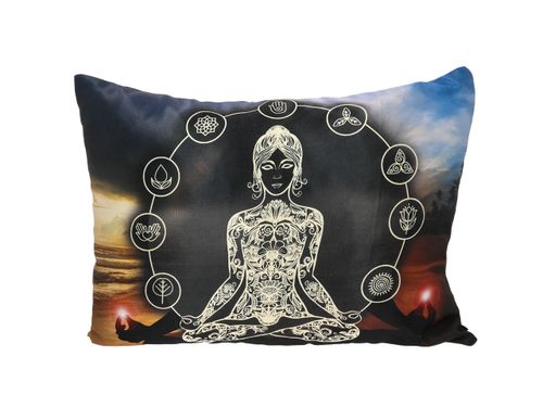 Poduszka z wypełnieniem/suwak - Joga (CARMANI) na Arena.pl