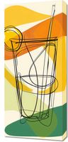 Obraz 40x90cm Koktajl Artystyczny