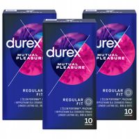 Prezerwatywy Durex MUTUAL PLEASURE z wypustkami lubrykant opóźniający