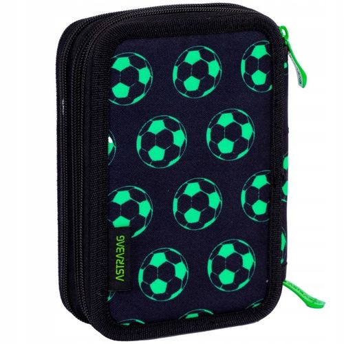 ASTRA PIÓRNIK TRZYKOMOROWY Z WYPOSAŻENIEM DLA CHŁOPCA PIŁKA NOŻNA FOOTBALL na Arena.pl