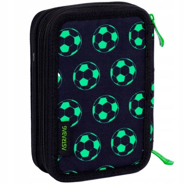 ASTRA PIÓRNIK TRZYKOMOROWY Z WYPOSAŻENIEM DLA CHŁOPCA PIŁKA NOŻNA FOOTBALL zdjęcie 6