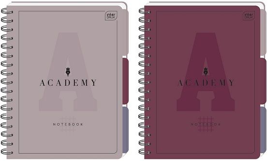 KOŁOZESZYT B5 100# PRZEKŁADKI PP ACADEMY INTERDRUK zdjęcie 1