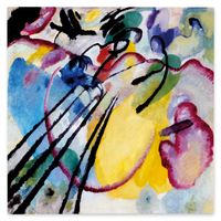 Obraz na płótnie Kandinsky reprodukcje 50x50 cm