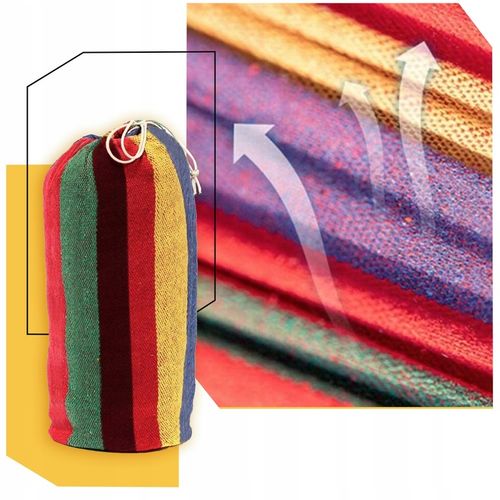 HAMAK OGRODOWY 2 OSOBOWY HUŚTAWKA XXL MOCNY WZMOCNIONY PAŁĄK DUŻY + TORBA na Arena.pl