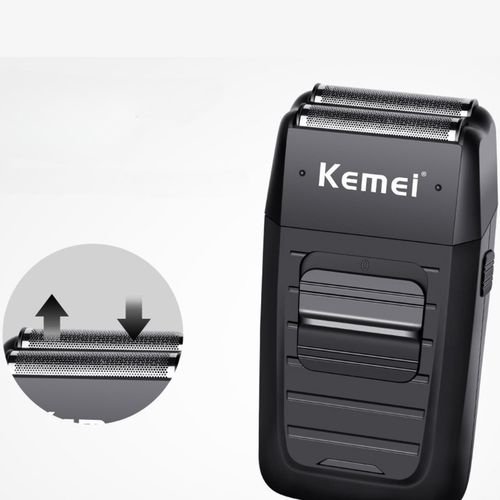 BEZPRZEWODOWA GOLARKA FOLIOWA DO GOLENIA BRODY WŁOSÓW MĘSKA MASZYNKA KEMEI na Arena.pl