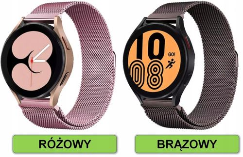 PASEK DO SAMSUNG GALAXY WATCH 4 5 6 7 40mm 44mm 45mm 46mm 47mm PRO ACTIVE 2 na Arena.pl