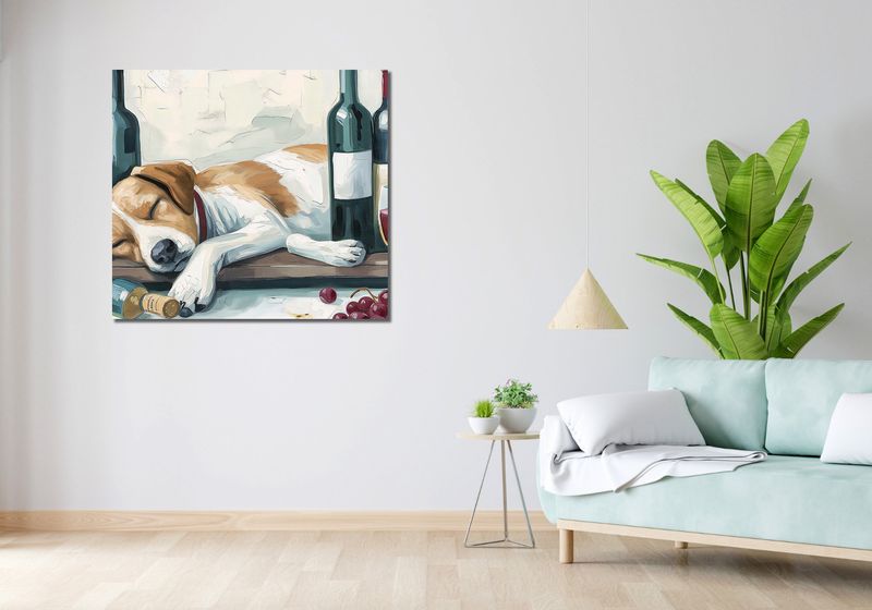 Obraz 100x90cm Leniwe Popołudnie zdjęcie 2