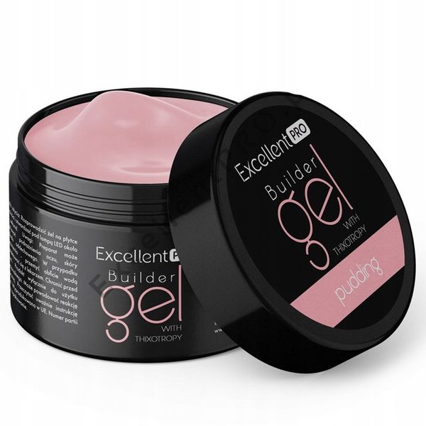 Excellent PRO Builder Gel With Thixotropy 50g pudding TPO FREE zdjęcie 1