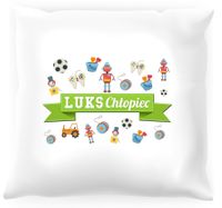 Poduszka dla dziecka Luks chłopiec