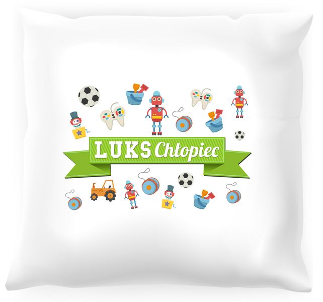 Poduszka dla dziecka Luks chłopiec zdjęcie 1