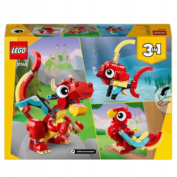 LEGO Creator Czerwony smok 31145 zdjęcie 6