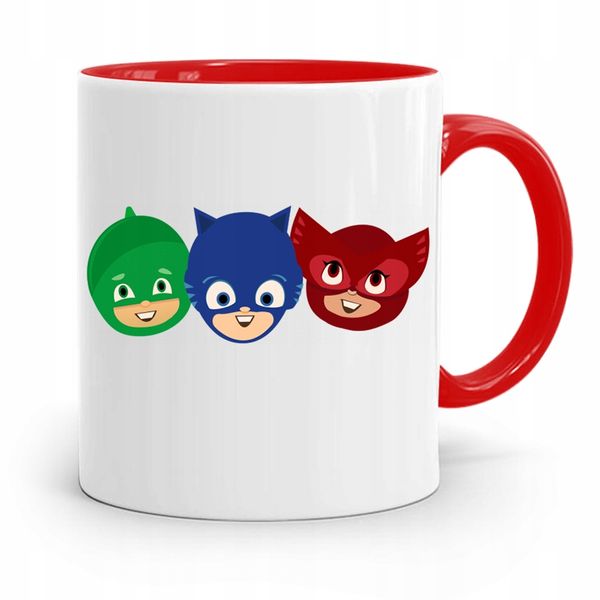 Kubek Czerwony Dzień Dziecka Prezent Chłopak Z Nadrukiem Ze Zdjęciem zdjęcie 1