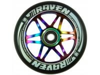 Kółko do hulajnogi Master Neo Chrome SET Raven 110 mm PU 88A + łożysko Abec 9 Carbon + Tuleja 2021